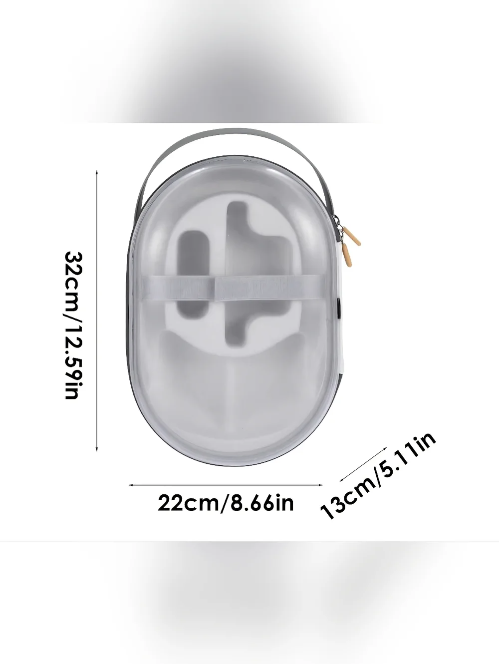 Hard Carrying Case for Vision Pro VR headset, Travel Case